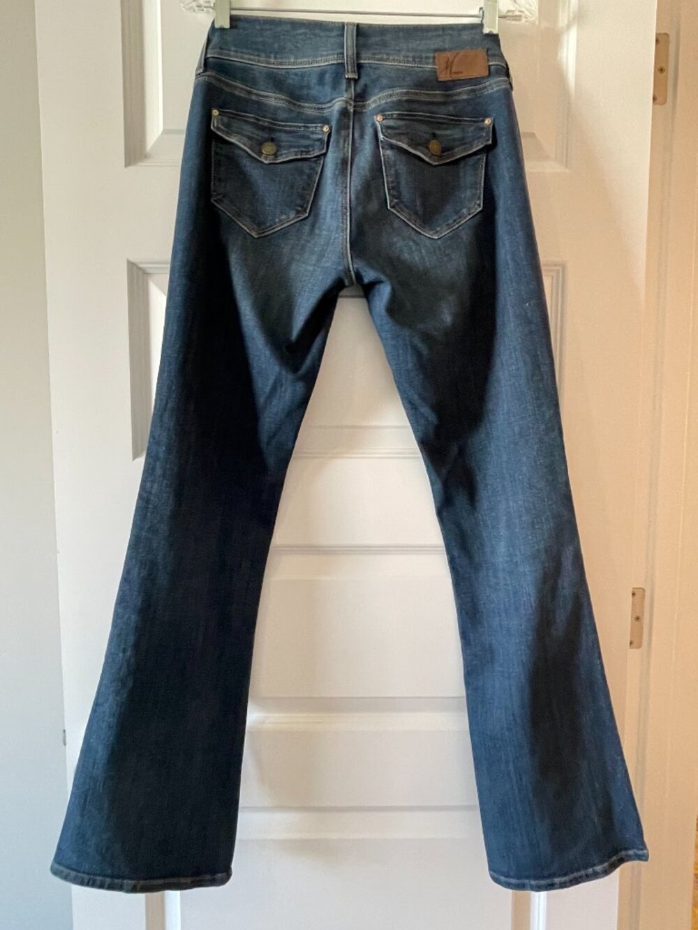 Mavi Malin Mid-Rise Bootcut Flap Pocket Jeans 27 32